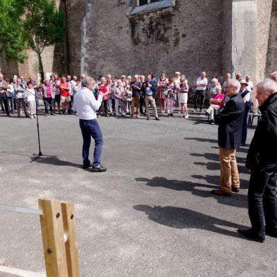 Inauguration parcours chaussure